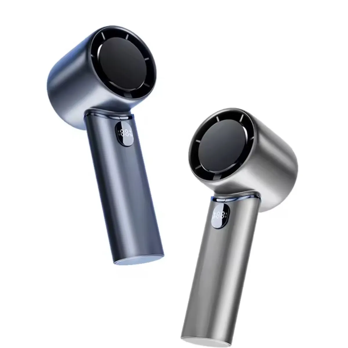 GENERICO - Mini Ventilador De Mano Recargable Usb Gris