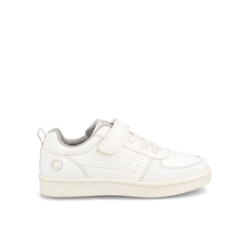 BUBBLE GUMMERS - Zapatilla Escolar Niña Bubblegummers Clavel  Blanco