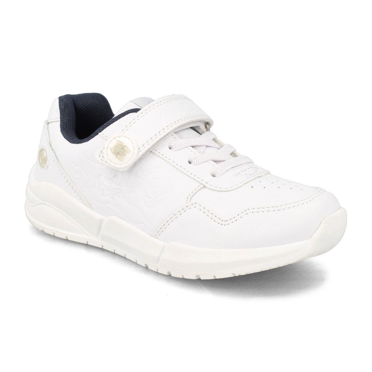 BUBBLE GUMMERS - Zapatilla Escolar Niño Bubblegummers Spiderman Blanco-Azul