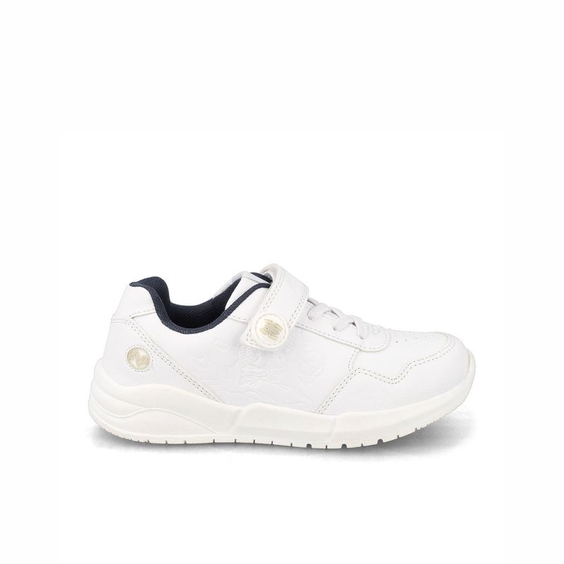 BUBBLE GUMMERS - Zapatilla Escolar Niño Bubblegummers Spiderman Blanco-Azul