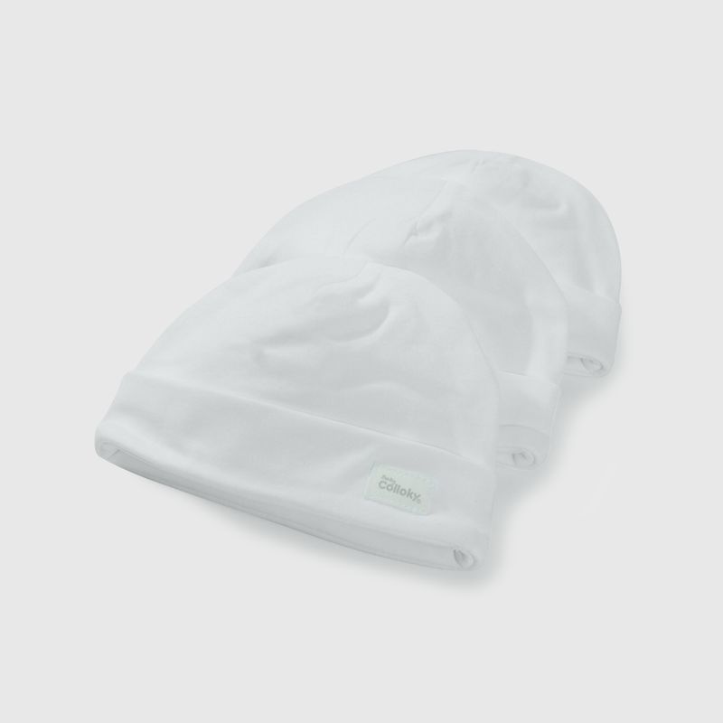 COLLOKY - Gorro Unisex bebé Blanco 55800 Colloky