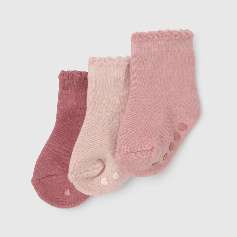 COLLOKY - Calcetín Deportivo Niña Rosado 55395 Colloky