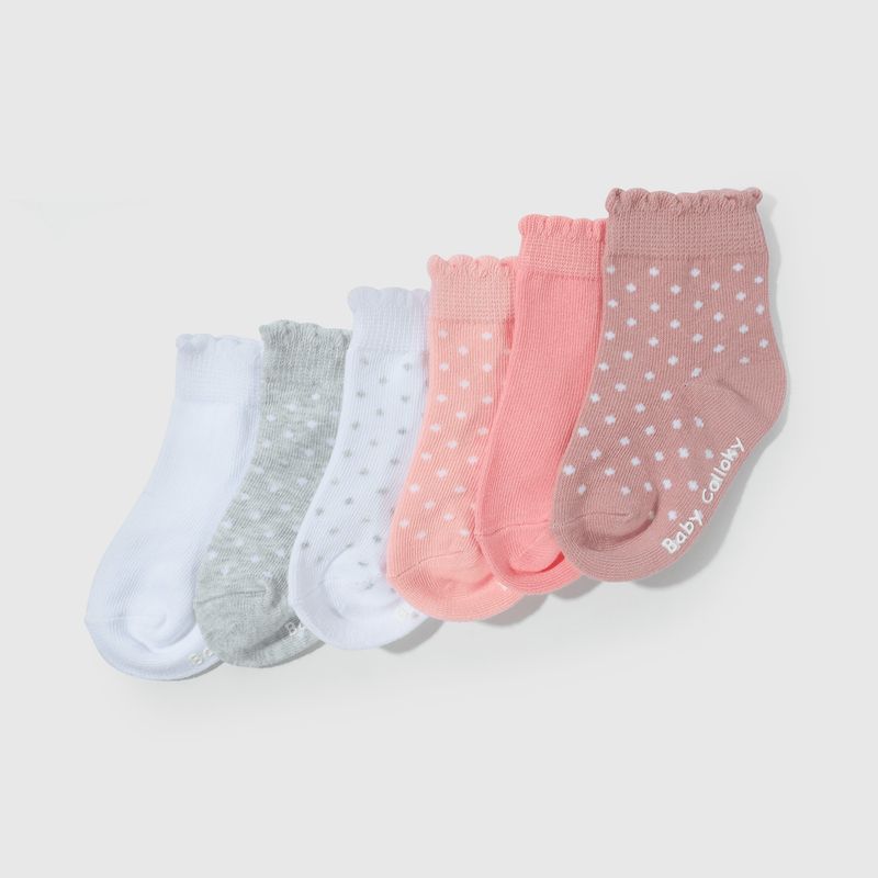 COLLOKY - Calcetín Deportivo Niña Rosado 55397 Colloky