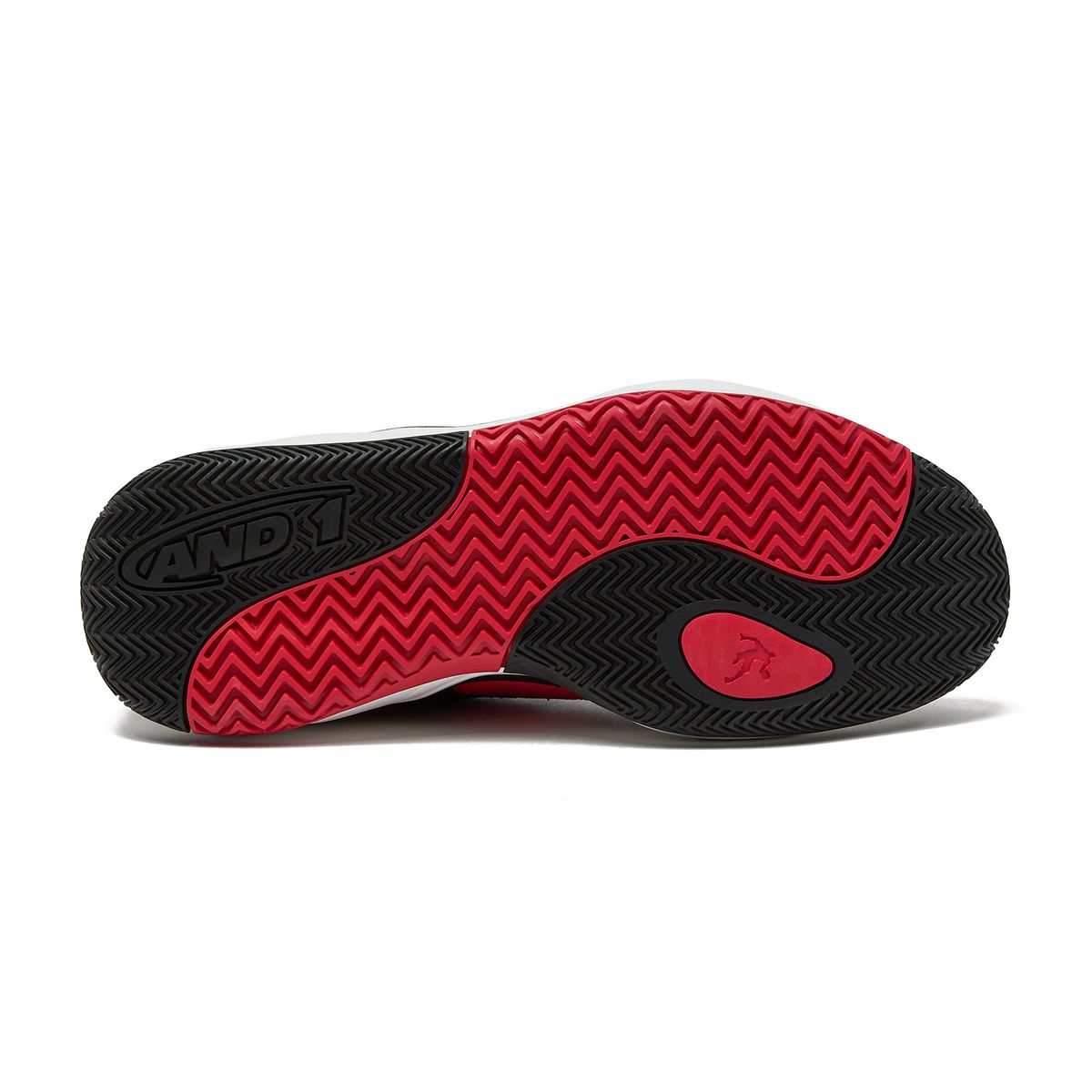AND1 - Zapatillas Adulto And1 Cross Up Negro / Rojo