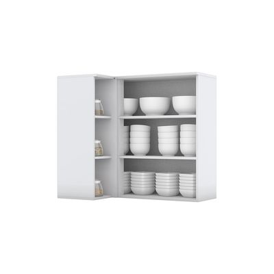 Imagen 2 del producto Mueble Cocina Aéreo Esquinero Montana Blanco