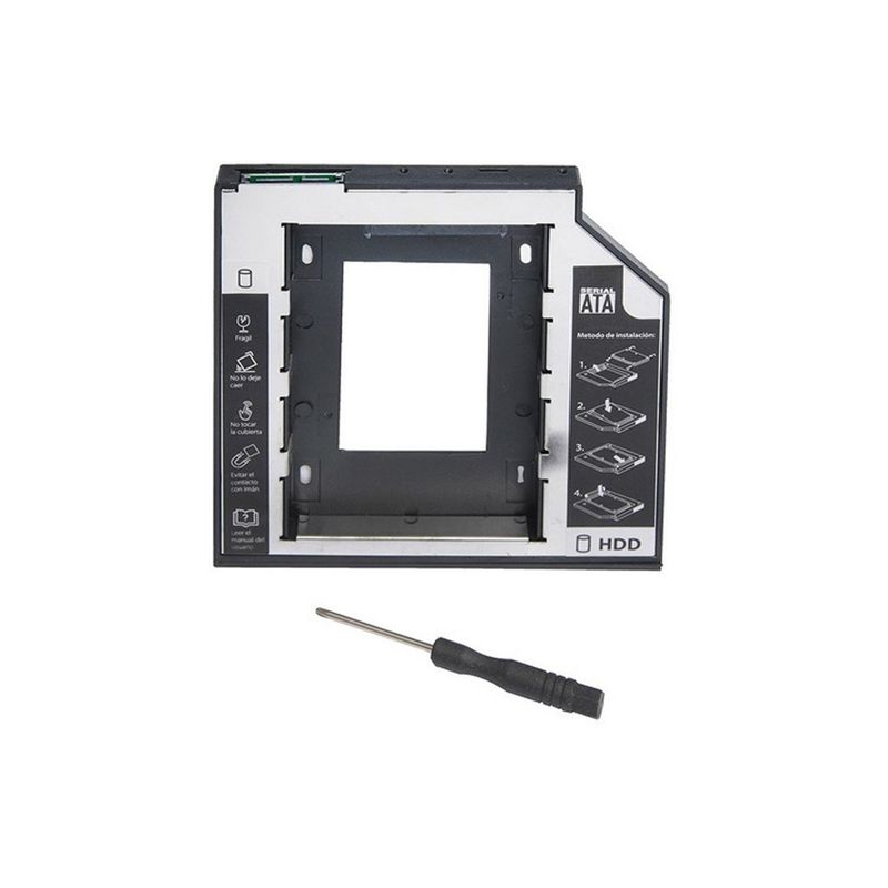 GENERICO - Estructura Tecmaster Para Disco Duro Hdd Caddy Sata