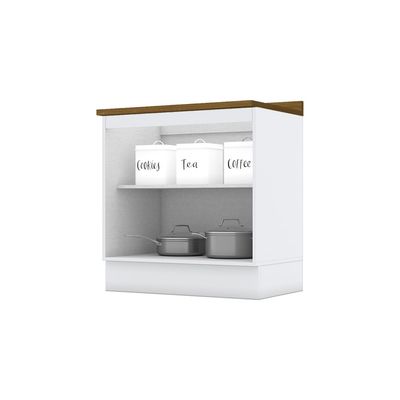 Imagen 2 del producto Mueble Cocina Base Montana Blanco-Natural 2P