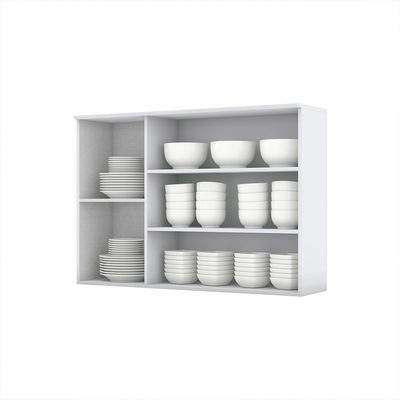 Imagen 2 del producto Mueble Cocina Aéreo Montana Blanco 2P Vidrio