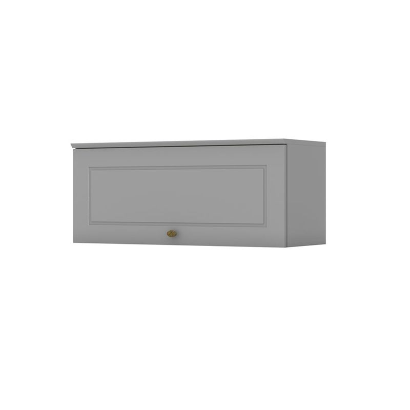 HOME MOBILI - Mueble Cocina Aéreo Montana Gris 1P 80cm