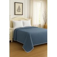 Cubrecama Quilt Reversible 1.5 Plazas 180x260cm Azul