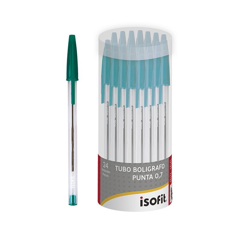 ISOFIT - Lapiz Pasta Punta Fina 07Mm Color Verde Isofit