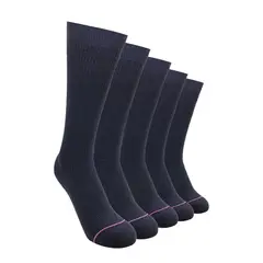 TOP - Calcetines Largos Niña Algodón Pack 5 Escolar C1