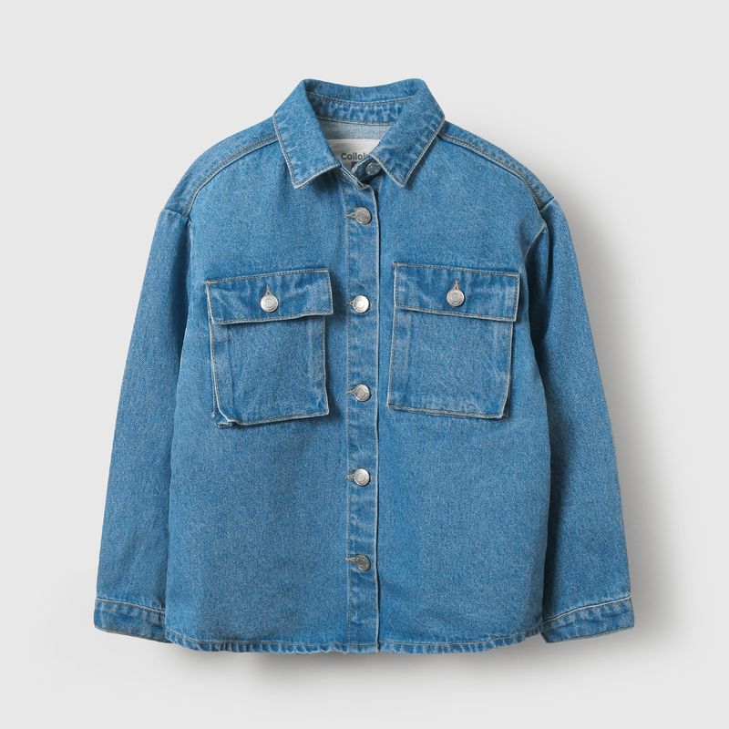 COLLOKY - Sobrecamisa Niña Azul 55490 Colloky_.
