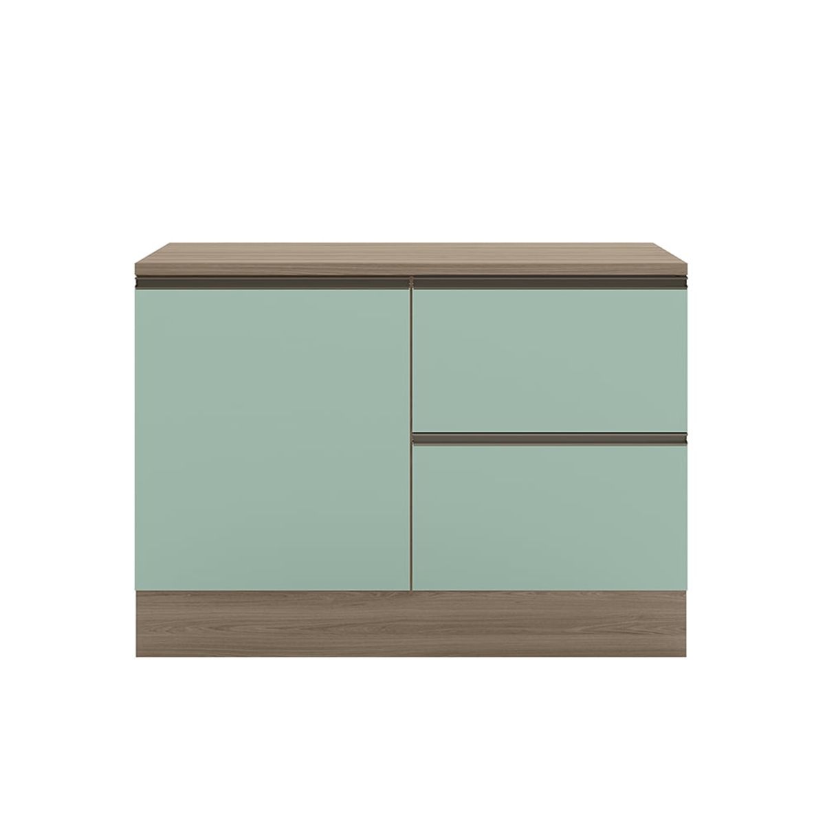 HOME MOBILI - Mueble Cocina Base Royal Menta 1P 3C