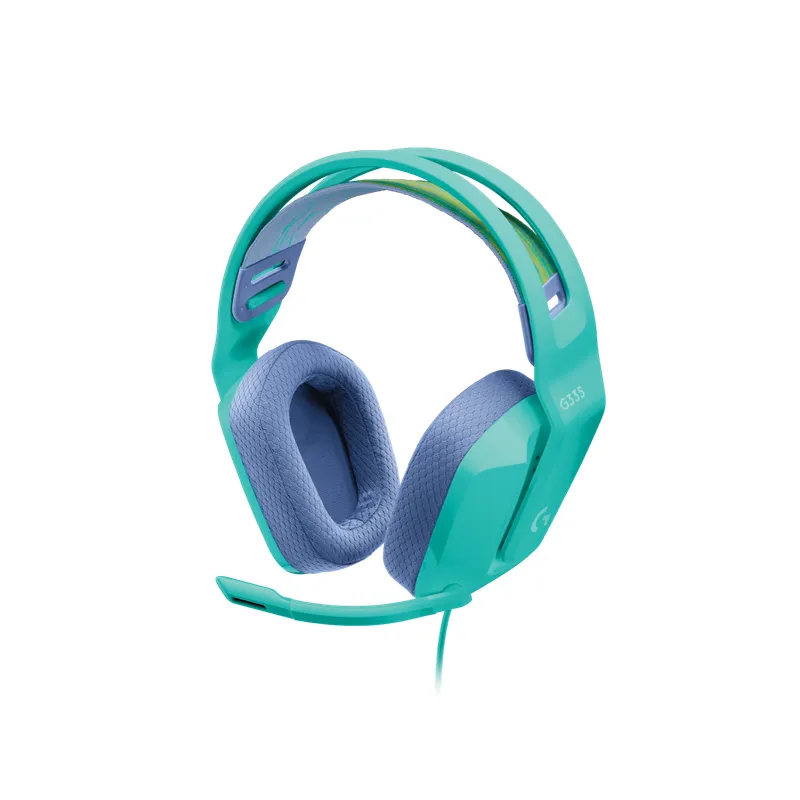 LOGITECH - Logitech G335 Logitech G335 Audífonos Gamer Alambricos Color Verde