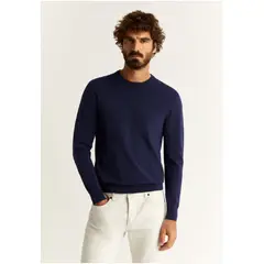 SCALPERS - Sweater Cuello Redondo Calavera Navy