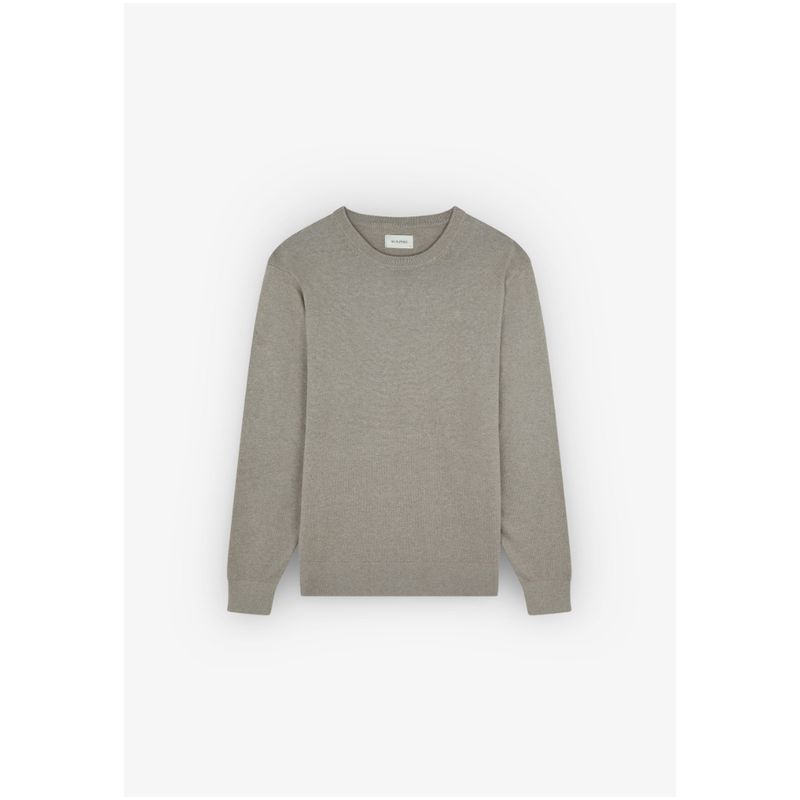 SCALPERS - Sweater Básico Calavera Light Khaki