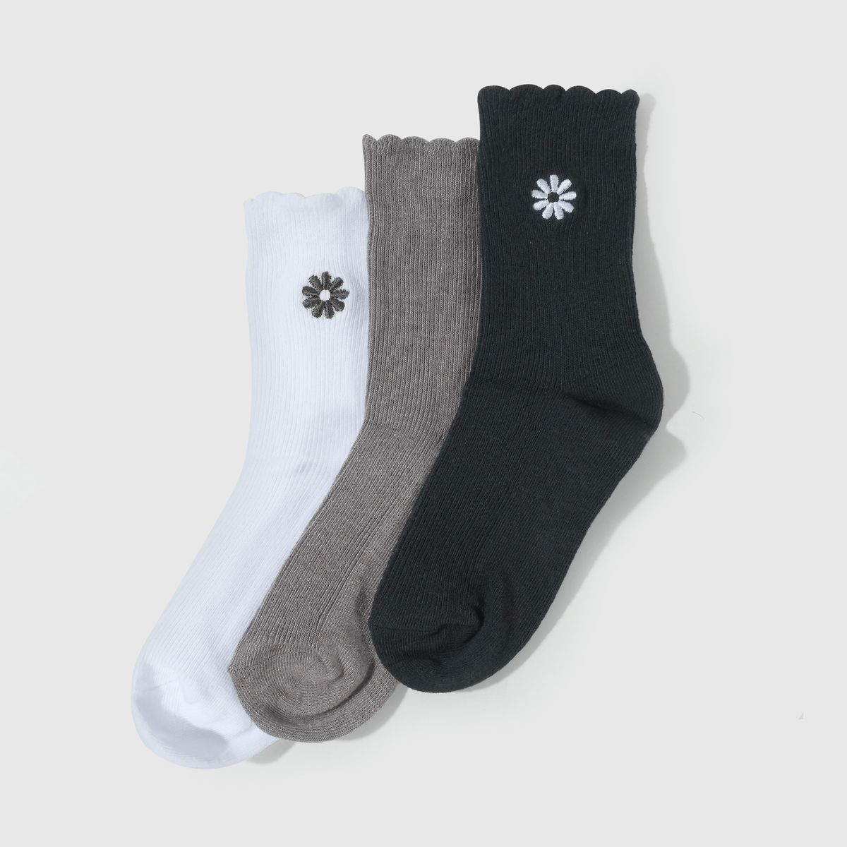 COLLOKY - Calcetín 3/4 Niña Gris 55372 Colloky