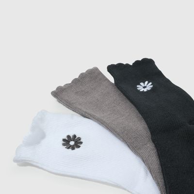 Imagen 2 del producto Calcetín 3/4 Niña Gris 55372