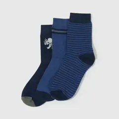 COLLOKY - Calcetín 3/4 Niño Azul 55377