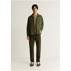 SCALPERS - Sobrecamisa Técnica Multibolsillos Green