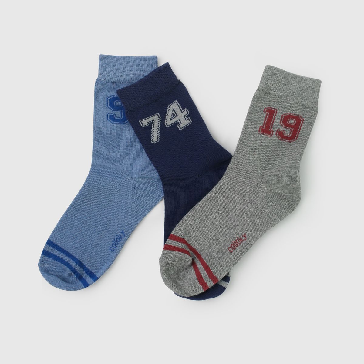 COLLOKY - Calcetín 3/4 Niño Gris 55379 Colloky