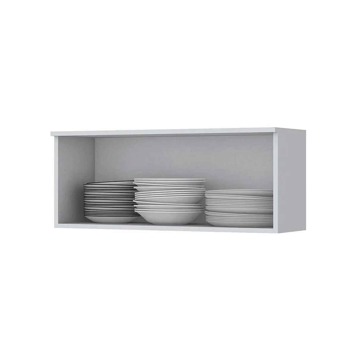 HOME MOBILI - Mueble Cocina Aéreo Montana Blanco 1P 80cm