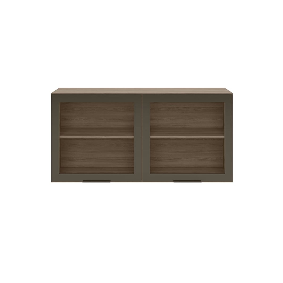 HOME MOBILI - Mueble Cocina Aéreo Royal Café Vidrio 2P