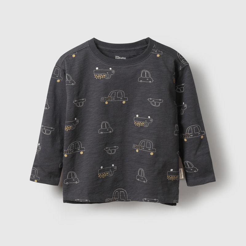 COLLOKY - Polera Niño Negro 55474 Colloky