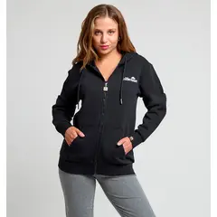 ELLESSE - POLERON MUJER CELESTE NEGRO