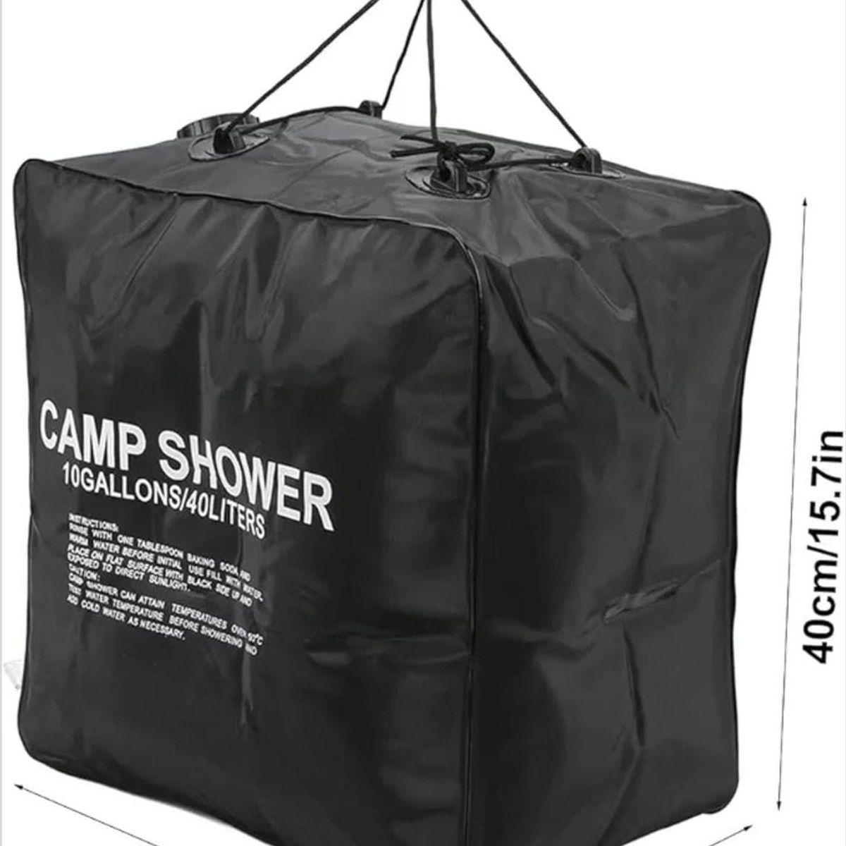 GENERICO - Ducha Portátil Solar 40 LTS Camping Playa Outdoor