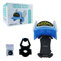 GENERICO - Soporte De Celular Con Casco Para Moto