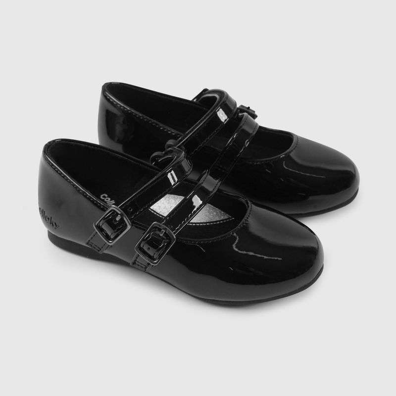 COLLOKY - Ballerinas Niña Negro 55499 Colloky
