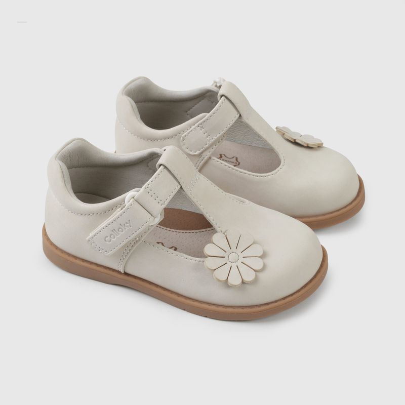 COLLOKY - Zapatos formales Niña Blanco 55510 Colloky