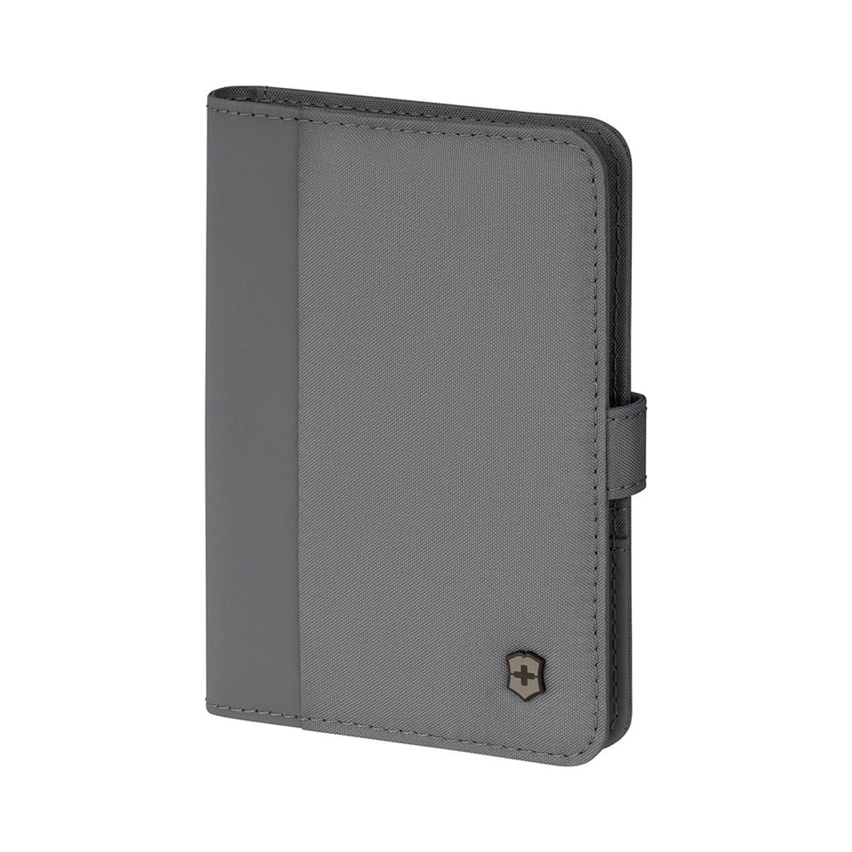 VICTORINOX - Porta pasaporte con protección RFID Gris Victorinox