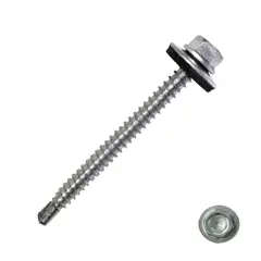 GENERICO - Tornillo Hexagonal Punta Broca 12 x 1-1/4" 100 Unidades