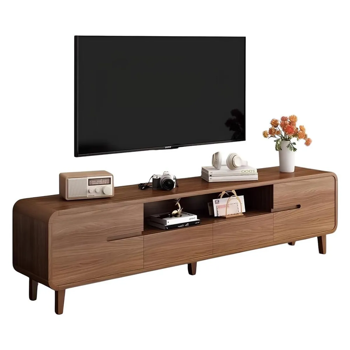 LUBABYCAS - Mueble De TV Rack Madera 200cm Santiago By LuBabycas