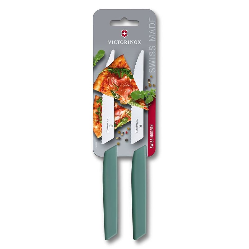 VICTORINOX - Juego de cuchillos para bistec Swiss Modern, 2 piezas Victorinox