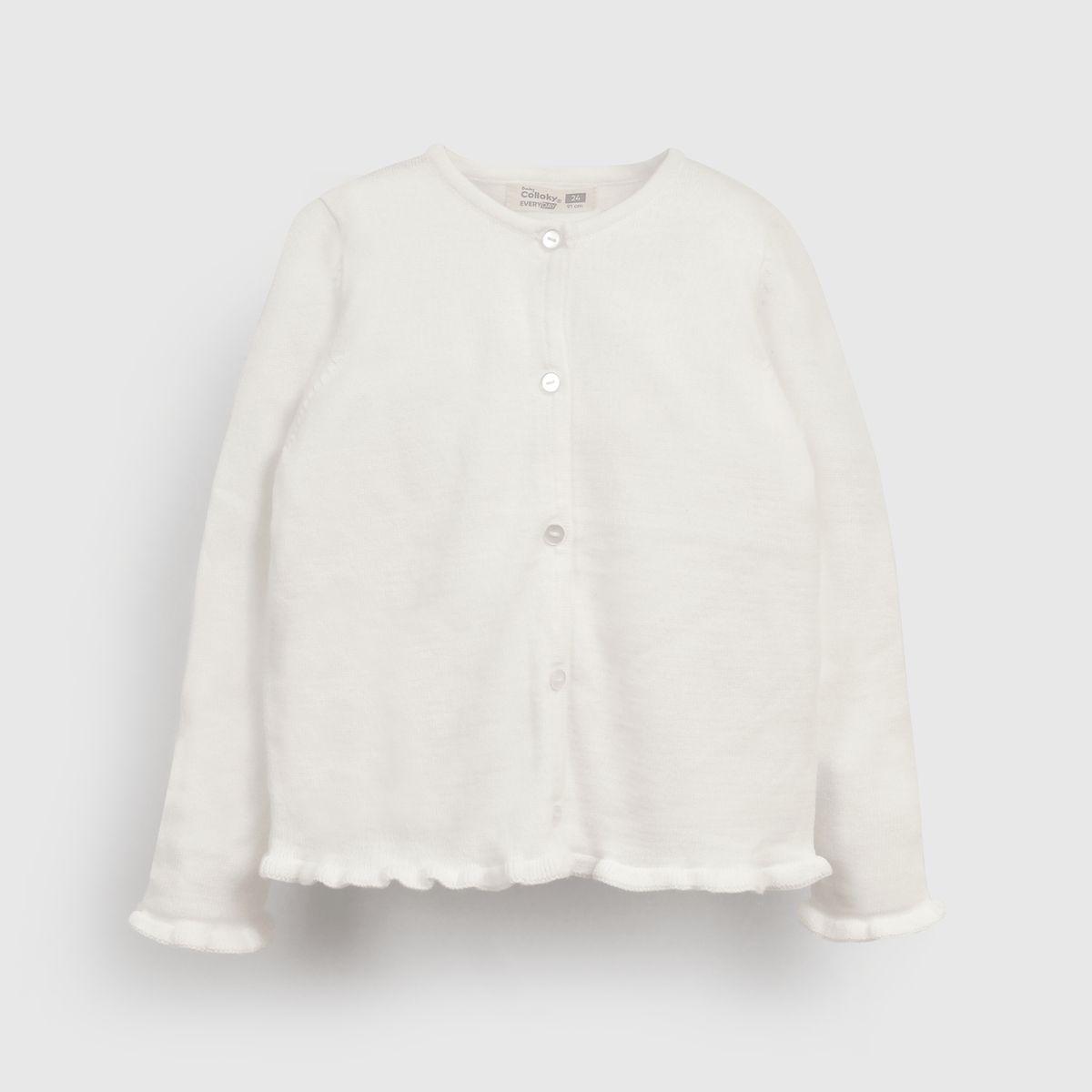 COLLOKY - Chaleco Niña Blanco 55772 Colloky