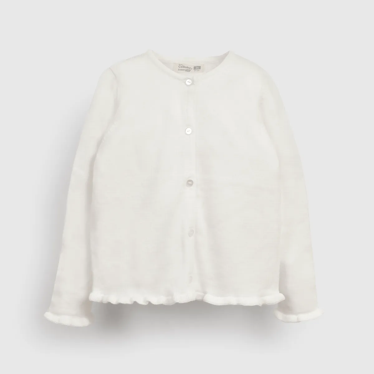 COLLOKY - Chaleco Niña Blanco 55772 Colloky