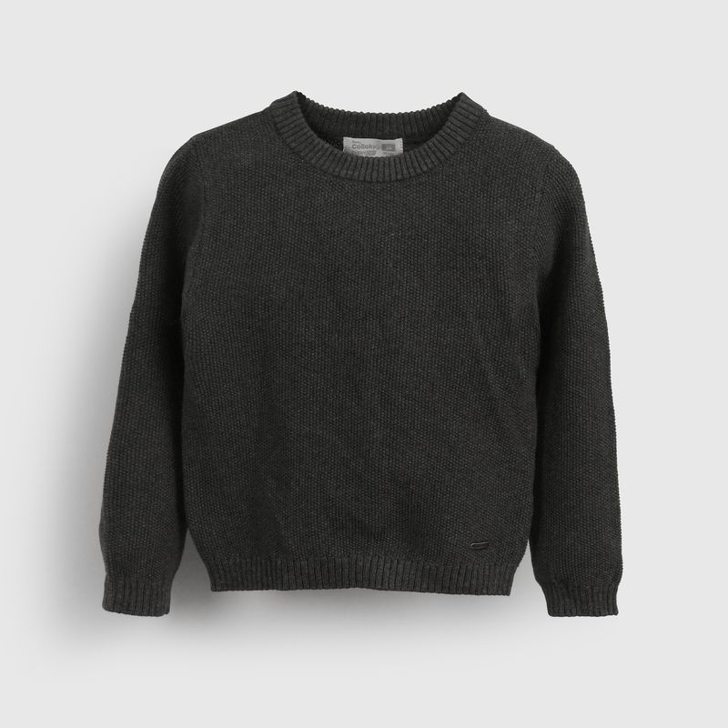 COLLOKY - Sweater Niño Negro 55787 Colloky.