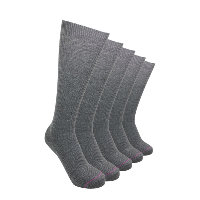 TOP - Calcetines Largos Niña Algodón Pack 5 Escolar C2 Top