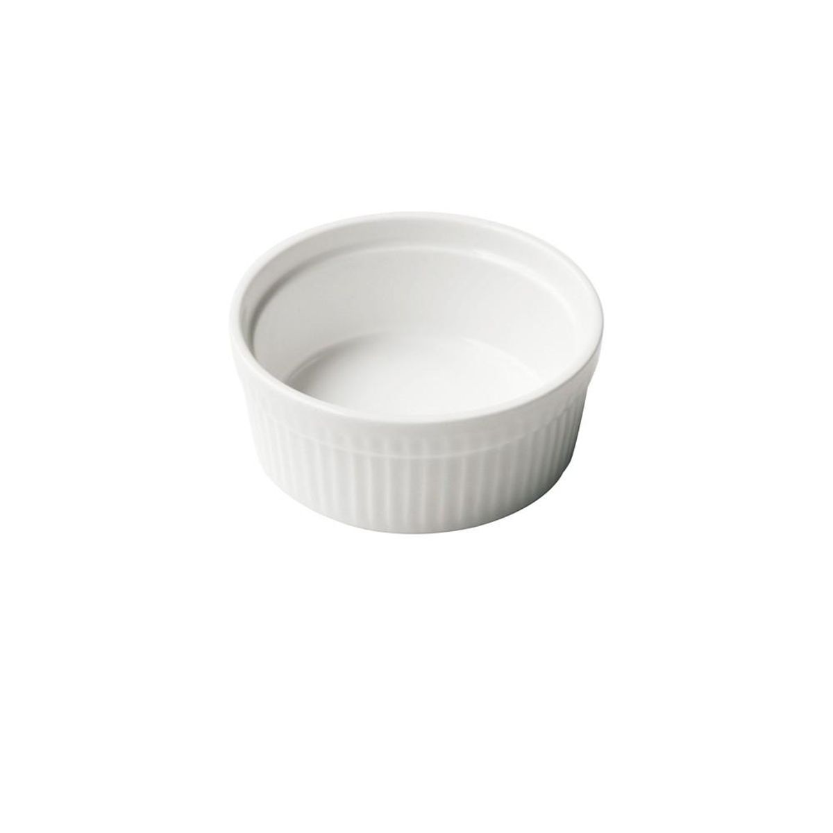 SUNNEX - Set De 6 Pocillo Porcelana Acanalado 11 Cm