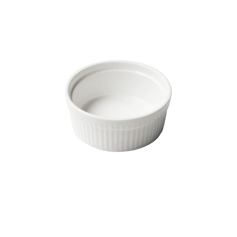 SUNNEX - Set De 6 Pocillo Porcelana Acanalado 11 Cm