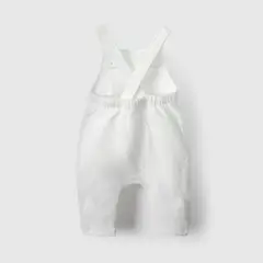 COLLOKY - Jardinera Unisex bebé Blanco 55444