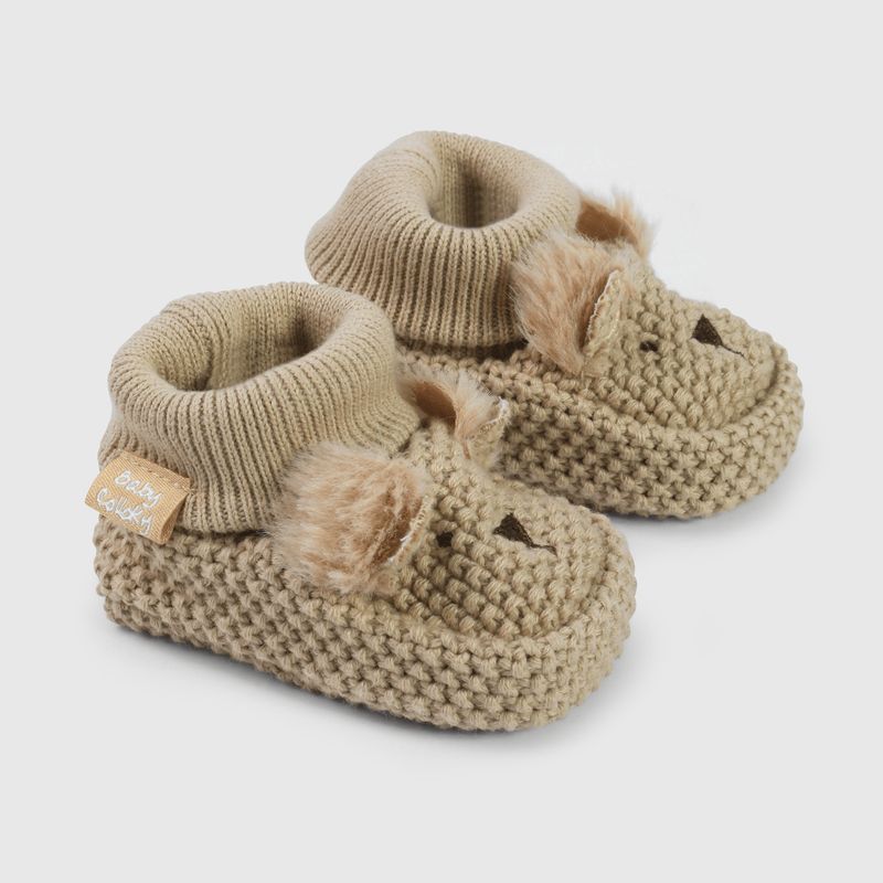 COLLOKY - Pantufla Unisex bebé Beige 55418 Colloky