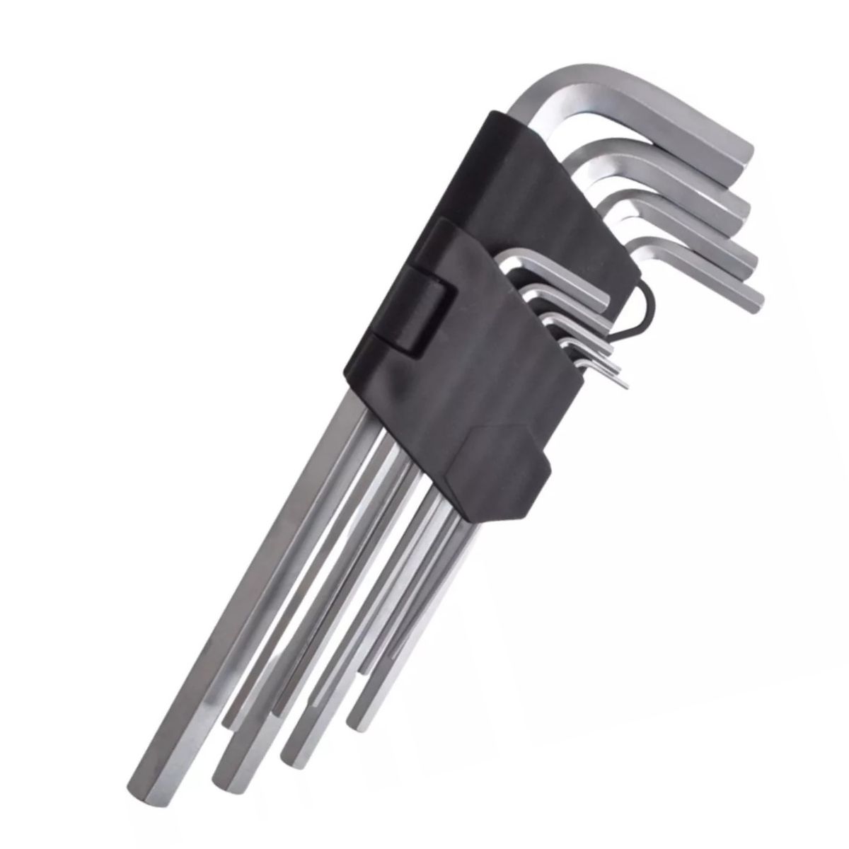 GENERICO - Kit Llaves Allen 9 Piezas Largas con Soporte 12879