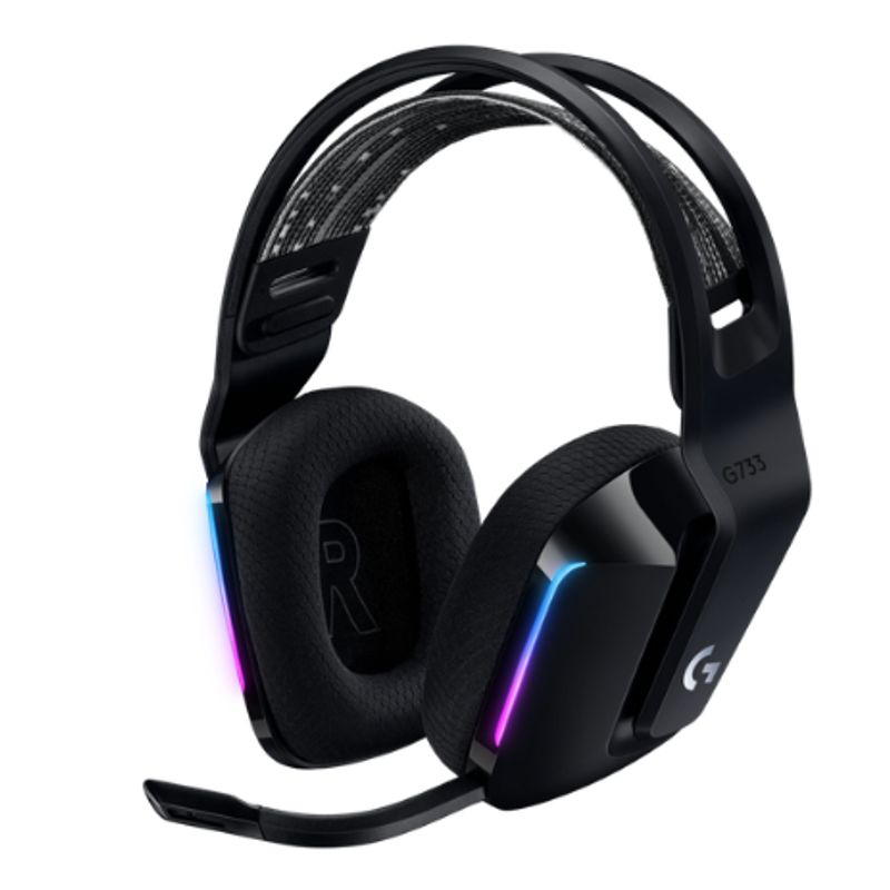 LOGITECH - Logitech G733 LIGHTSPEED Audifonos Gamer RGB Inalámbricos Color Negro