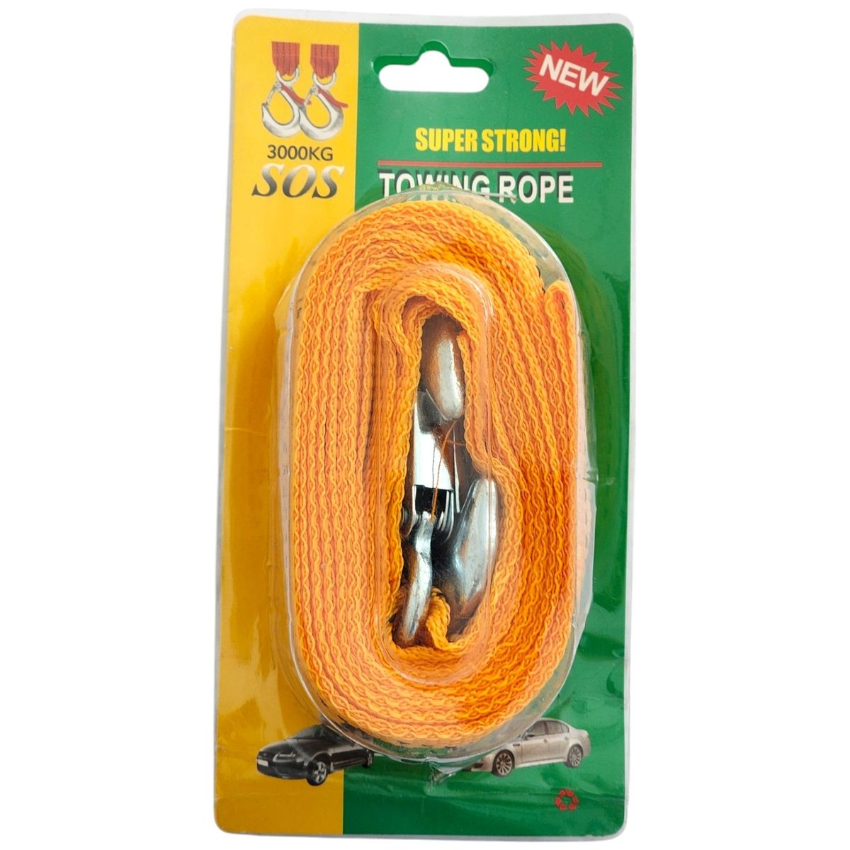 GENERICO - Correa Eslinga de remolque 3mt 3000kg 13245