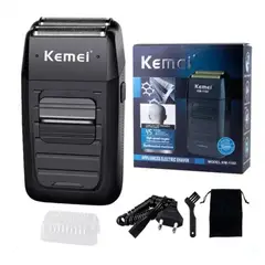 KEMEI - Máquina Afeitadora Modelo Km-1102 Negra